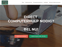 Tablet Screenshot of computerzorg.nl